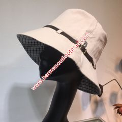 Hermes H Belt Bucket Hat In Beige