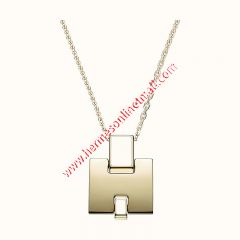 Hermes Eileen Pendant White