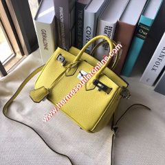 Hermes Birkin Bag Togo Leather Palladium Hardware In Yellow