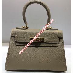 Hermes Kelly Bag Epsom Leather Gold Hardware In Apricot