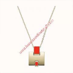 Hermes Eileen Pendant Red